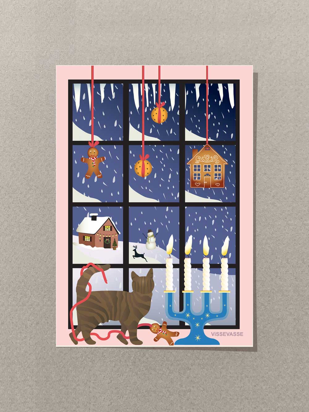 CHRISTMAS WINDOW - minikort