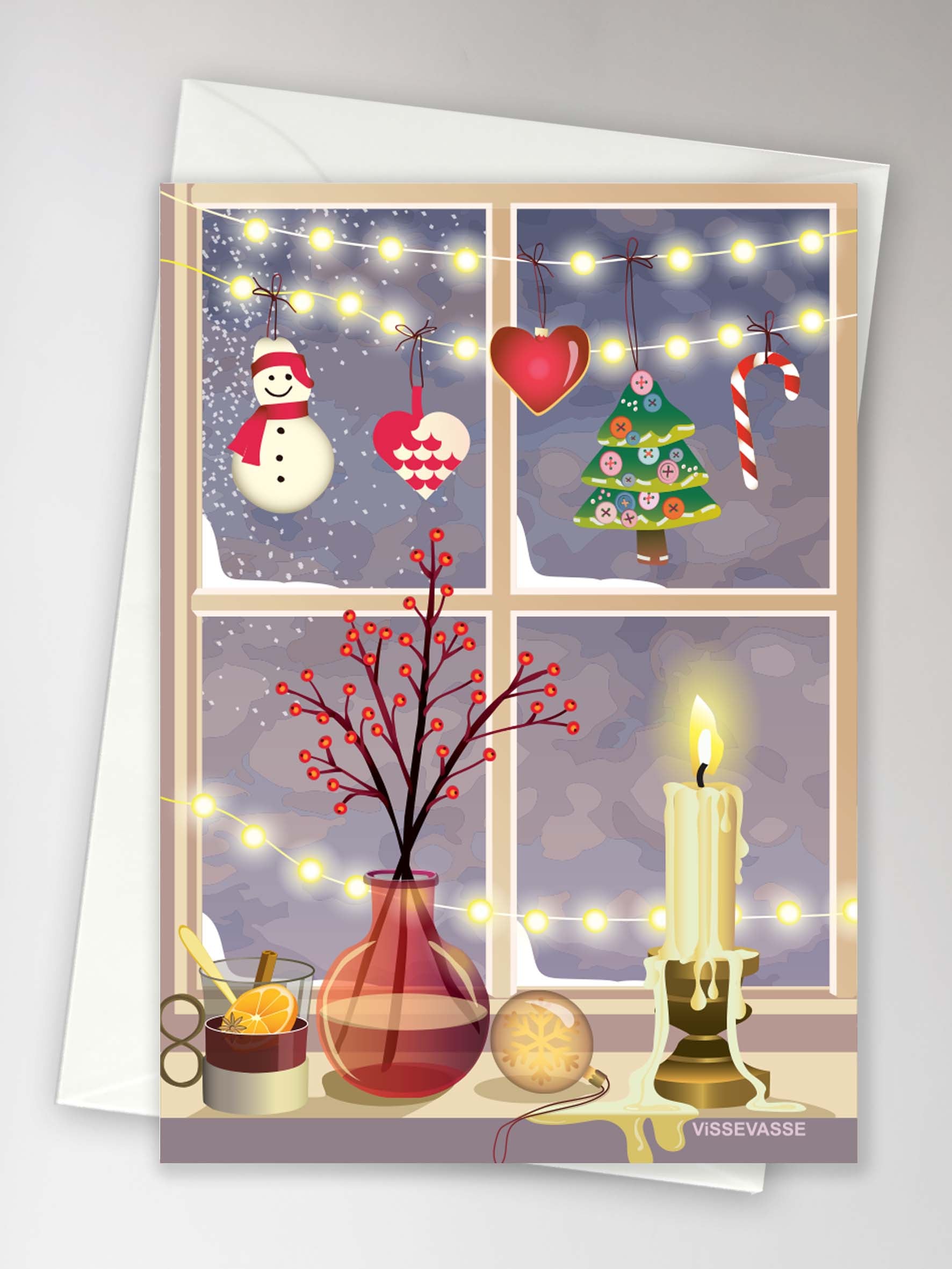 Christmas Window - kort