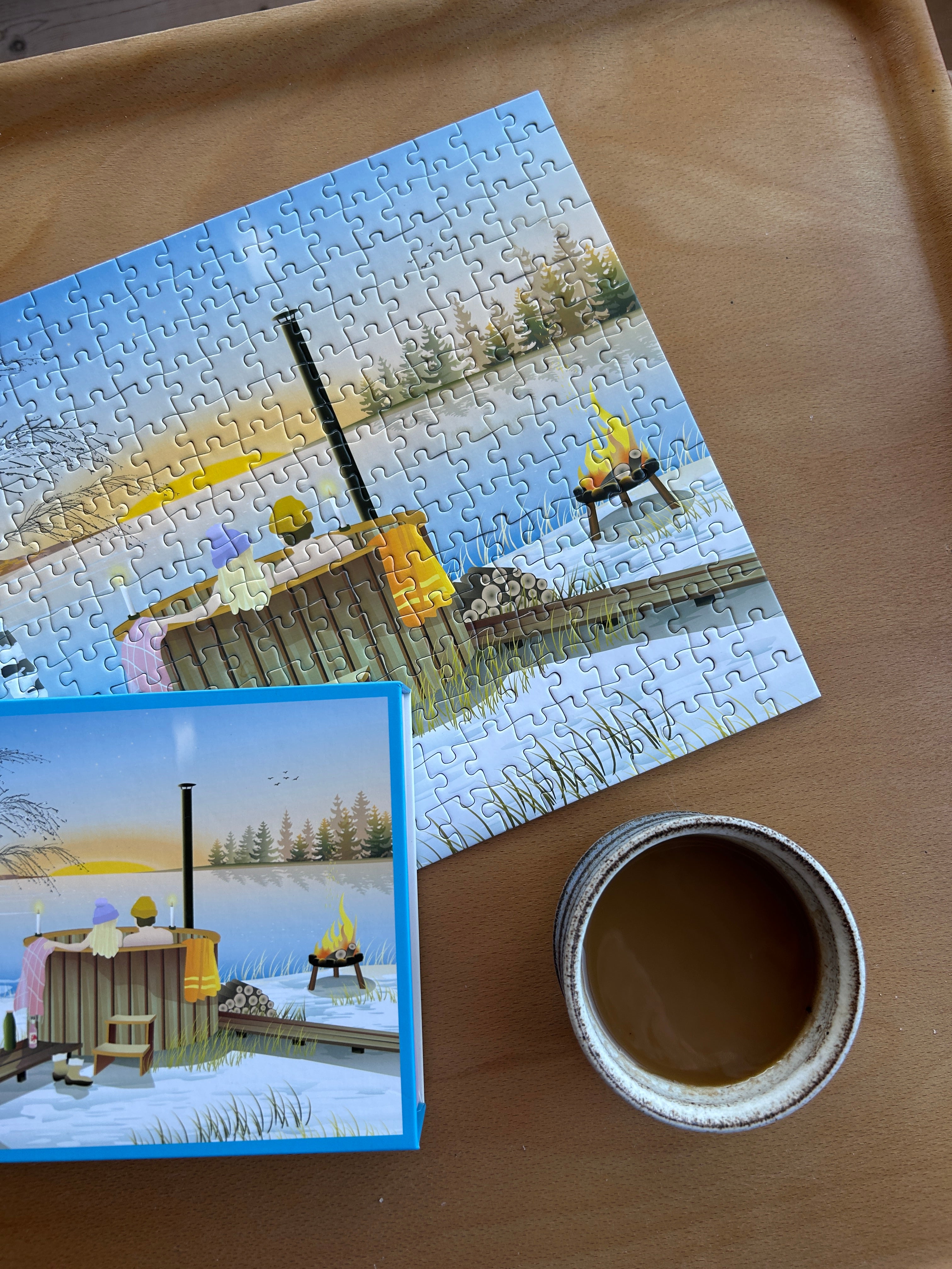 WINTER - puslespil med 300 brikker