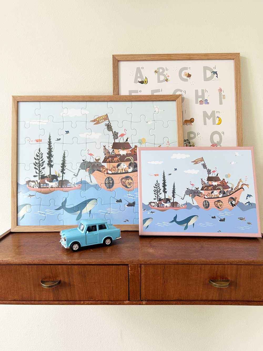 NOAHS ARK - puslespil med 42 brikker