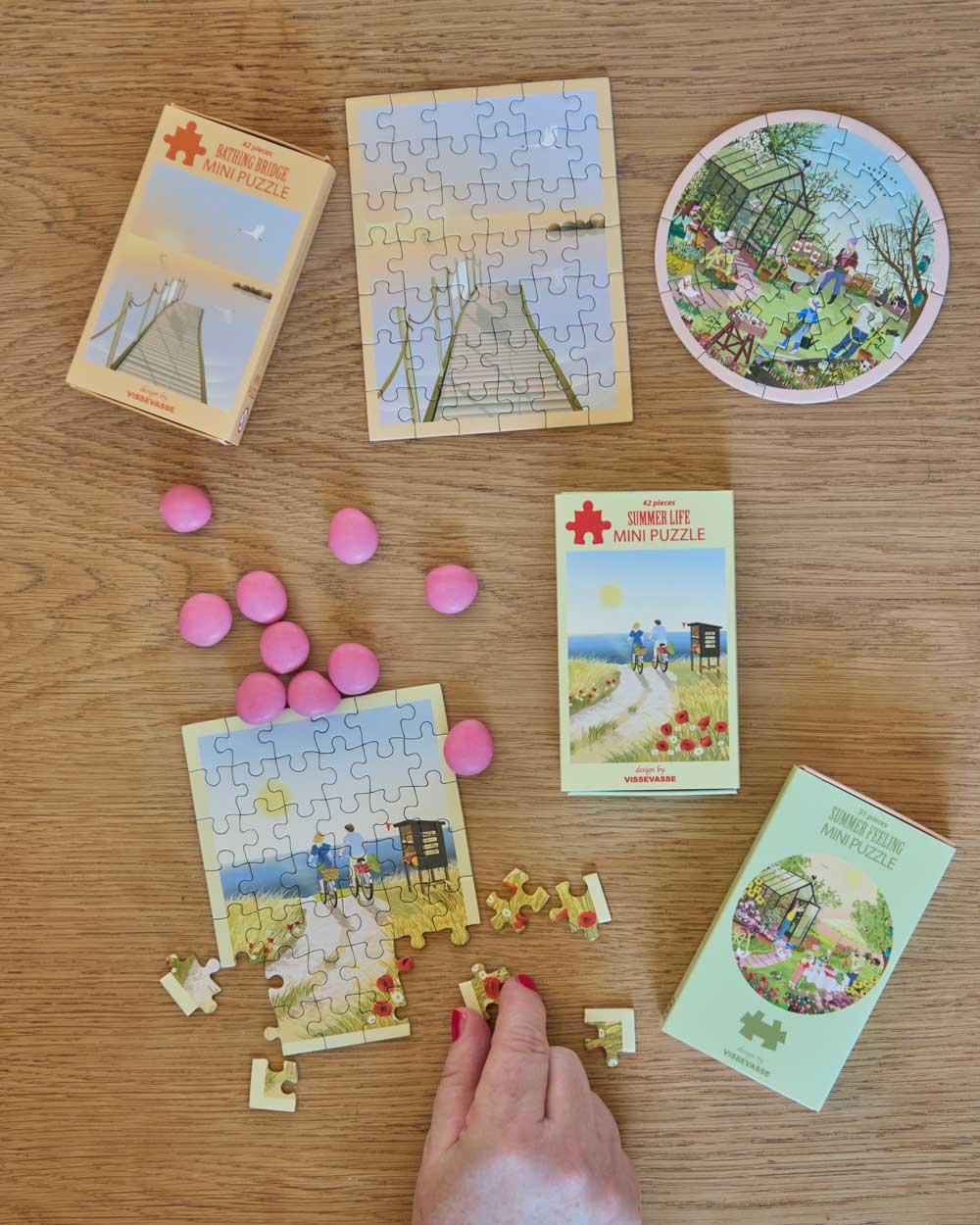 Bathing bridge - mini puzzle