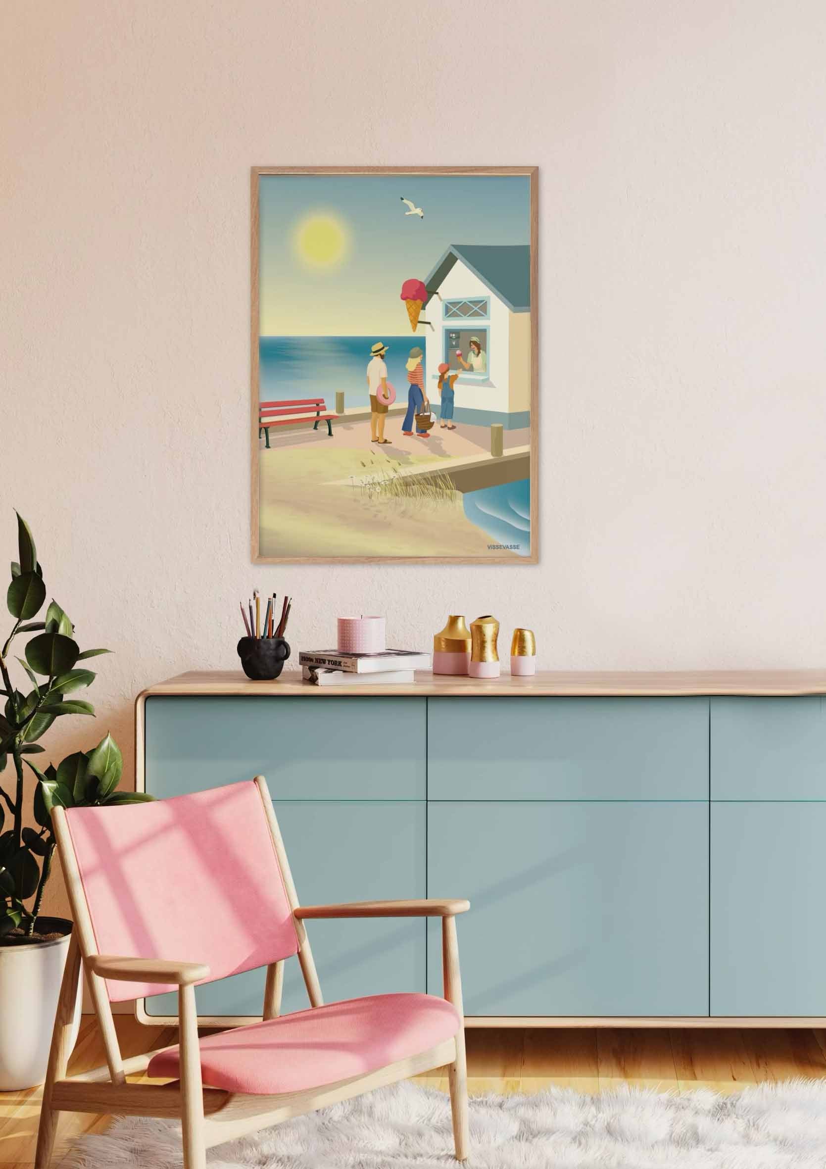 Plakat med ishus fra ViSSEVASSE