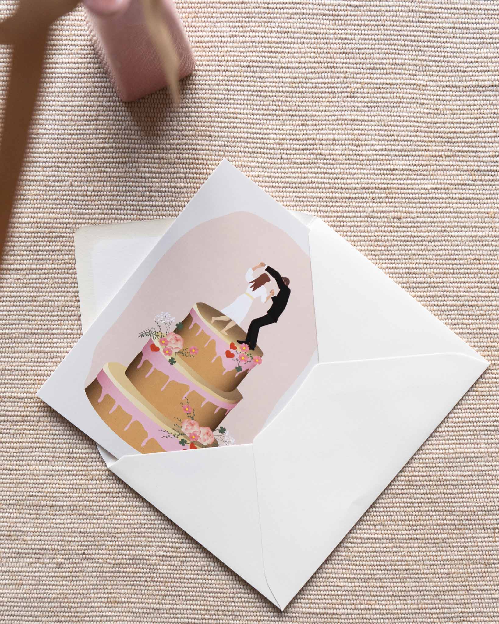 WEDDING CAKE - kort
