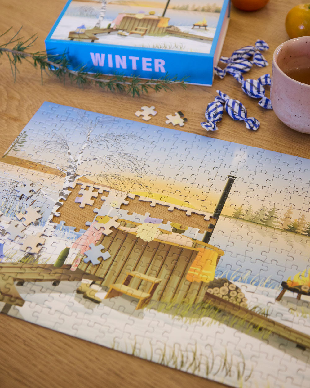 WINTER - puslespil med 300 brikker