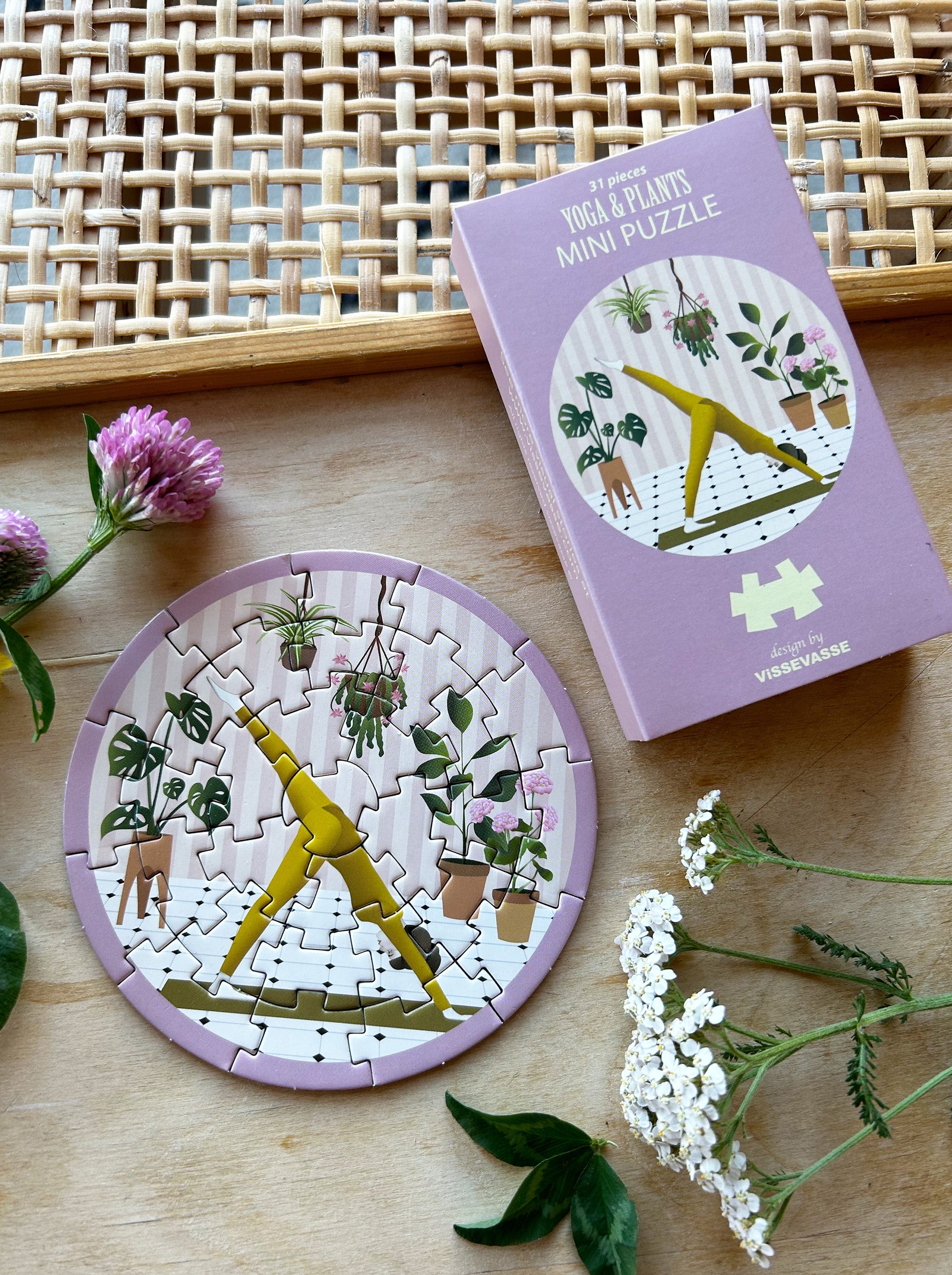 Din gave - Yoga & Plants mini puslespil