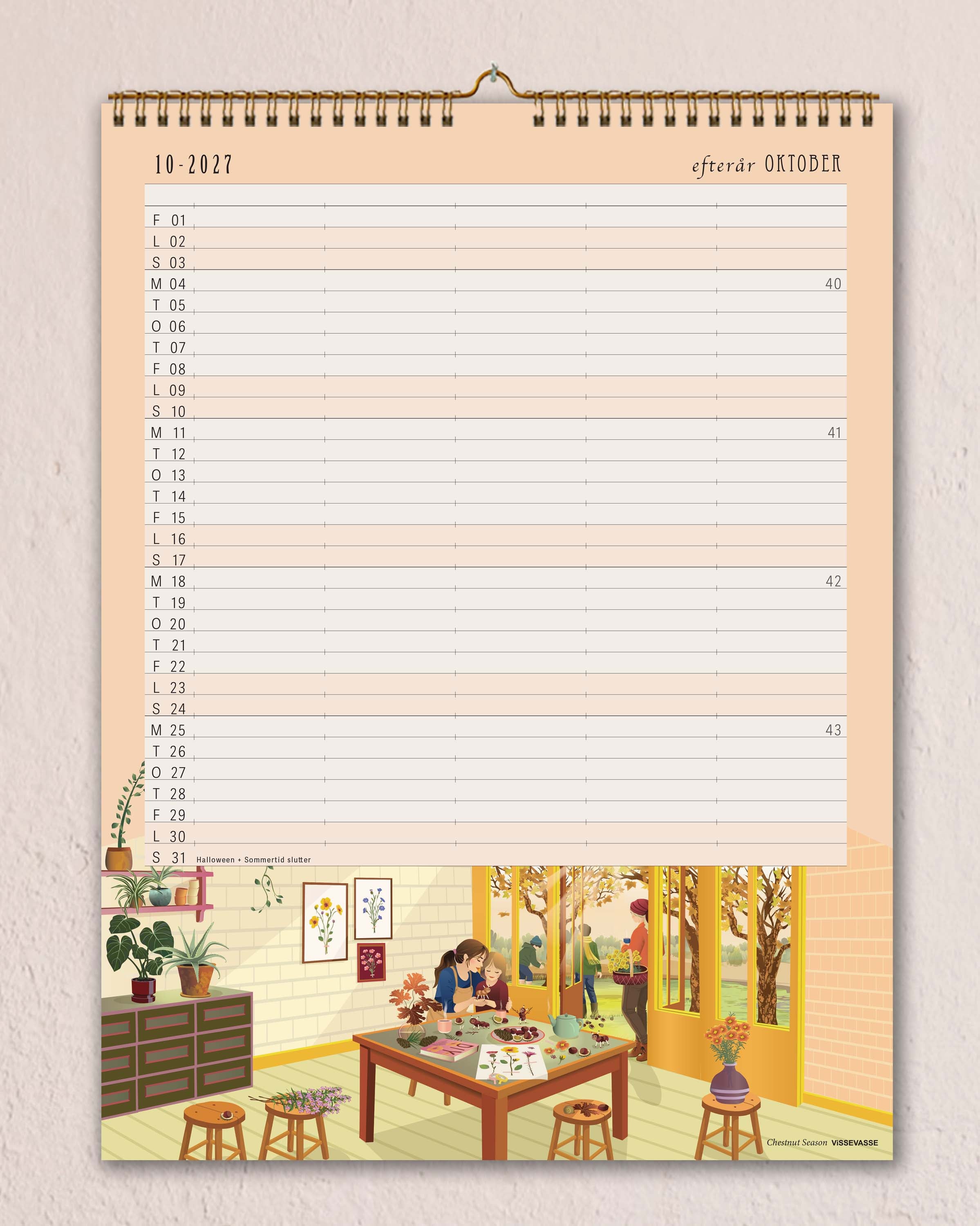 VÆGKALENDER 2027