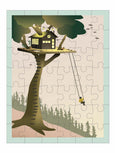 Tree House ViSSEVASSE puslespil til børn