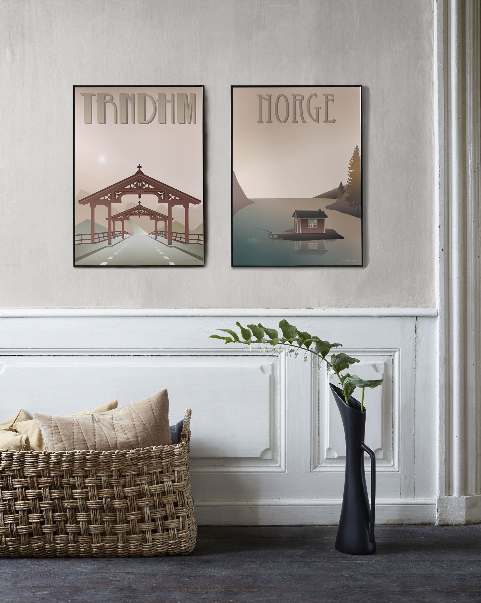 TRONDHEIM Lykkens portal - plakat - ViSSEVASSE