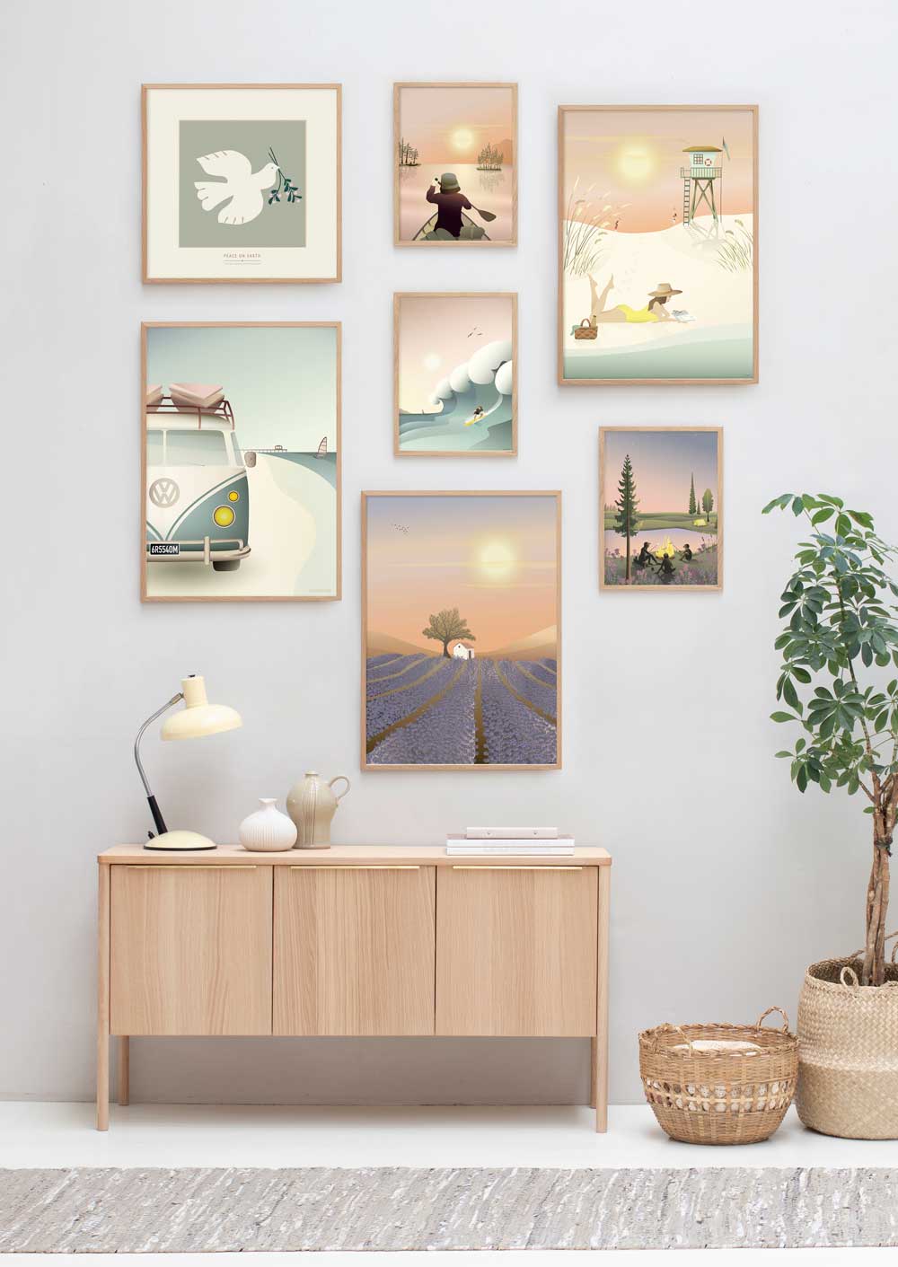 LAVENDER FIELD - plakat