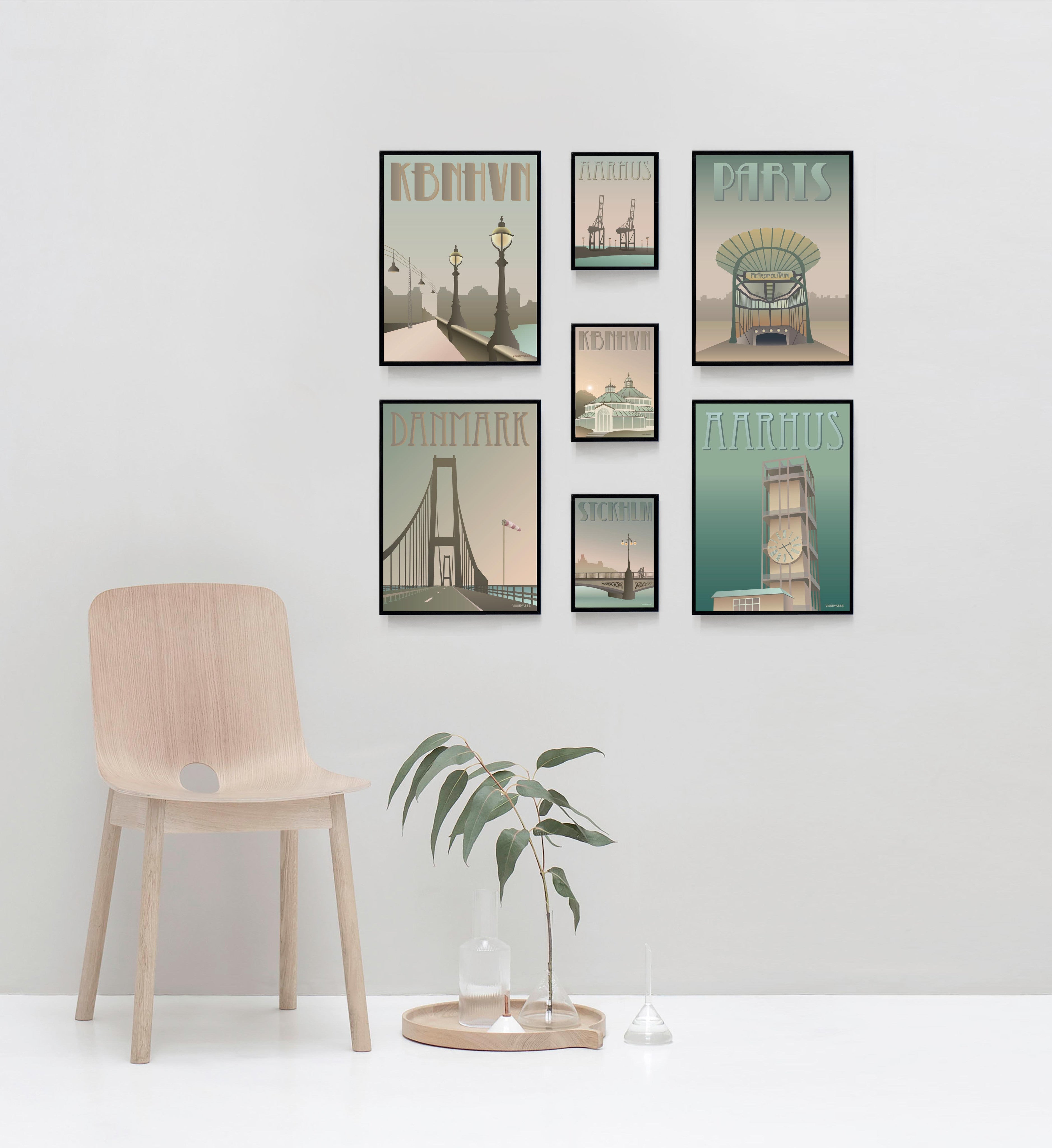 PARIS Metroen - plakat - ViSSEVASSE