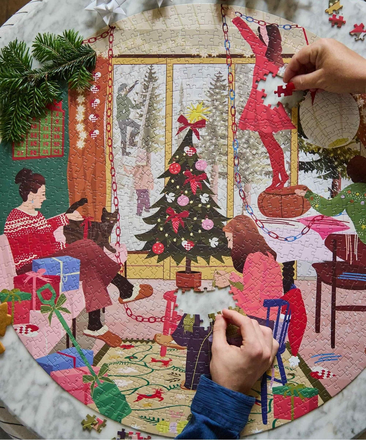 Julepuslespil