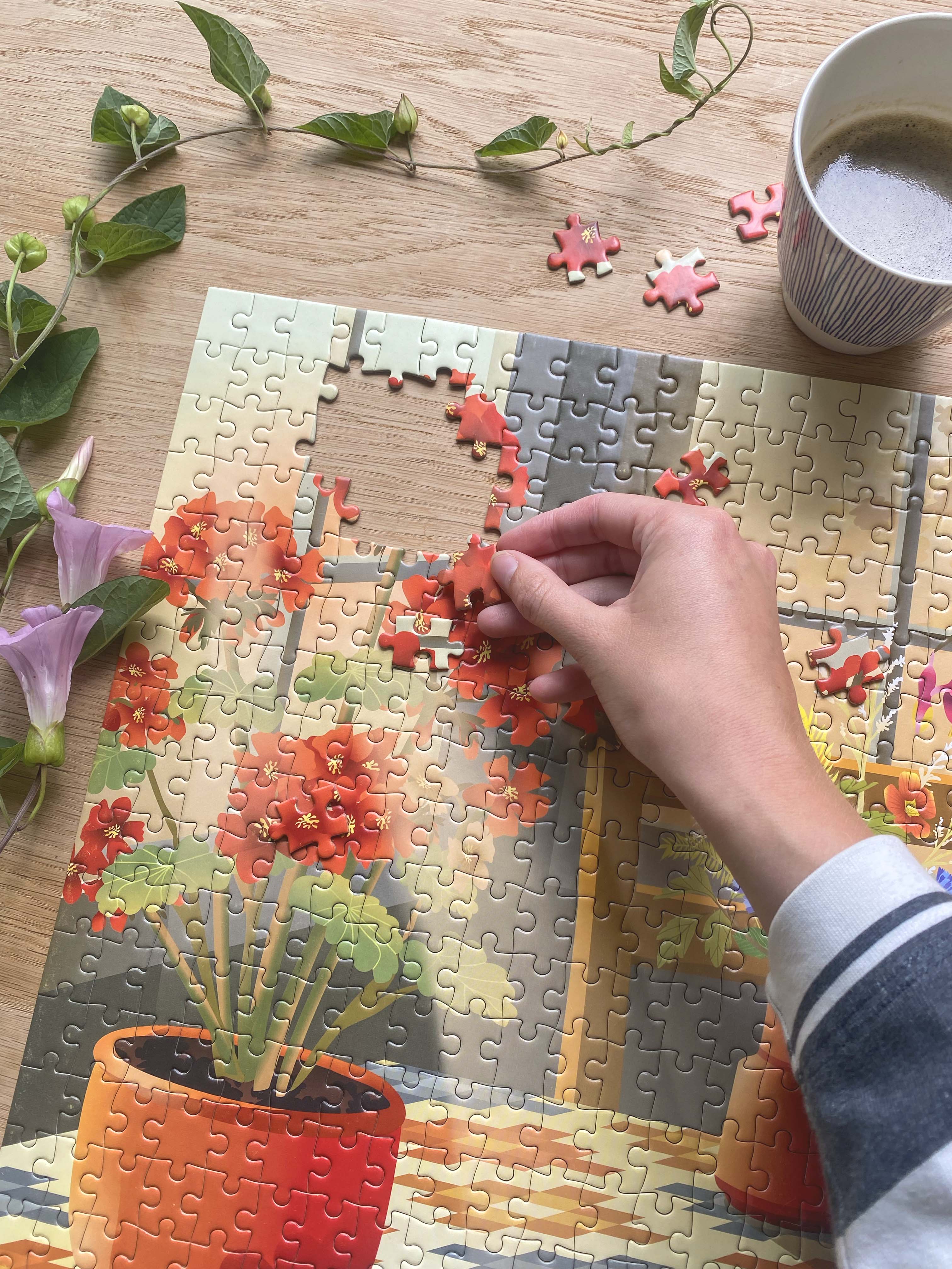 BLOSSOM - puslespil med 500 brikker