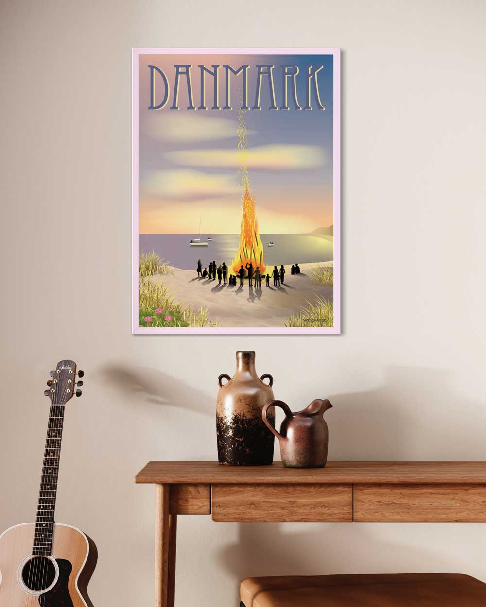 Danmark Sankt Hans plakat fra ViSSEVASSE