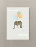 FLYING ELEPHANT - minikort