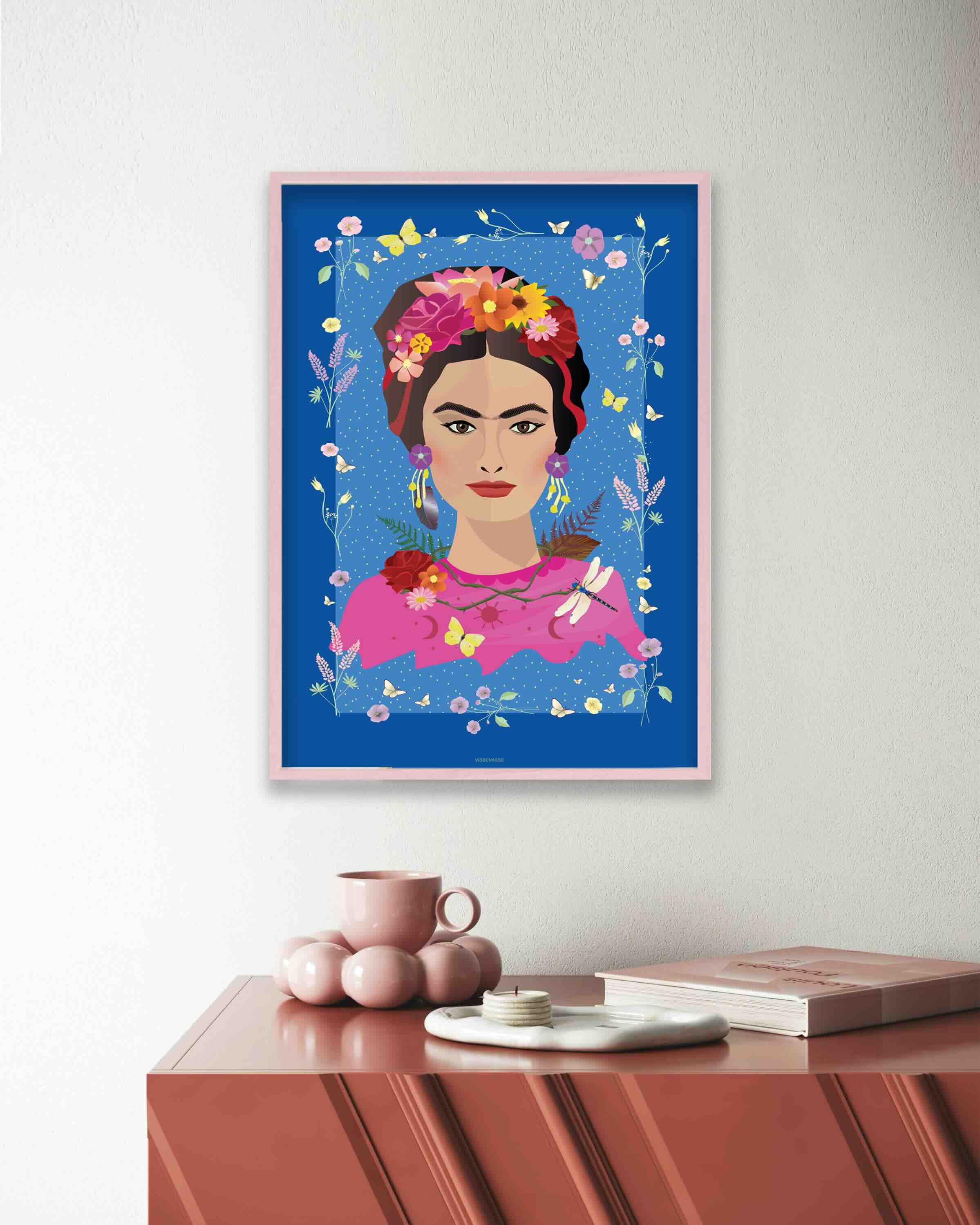 Frida Kahlo plakat fra ViSSEVASSE