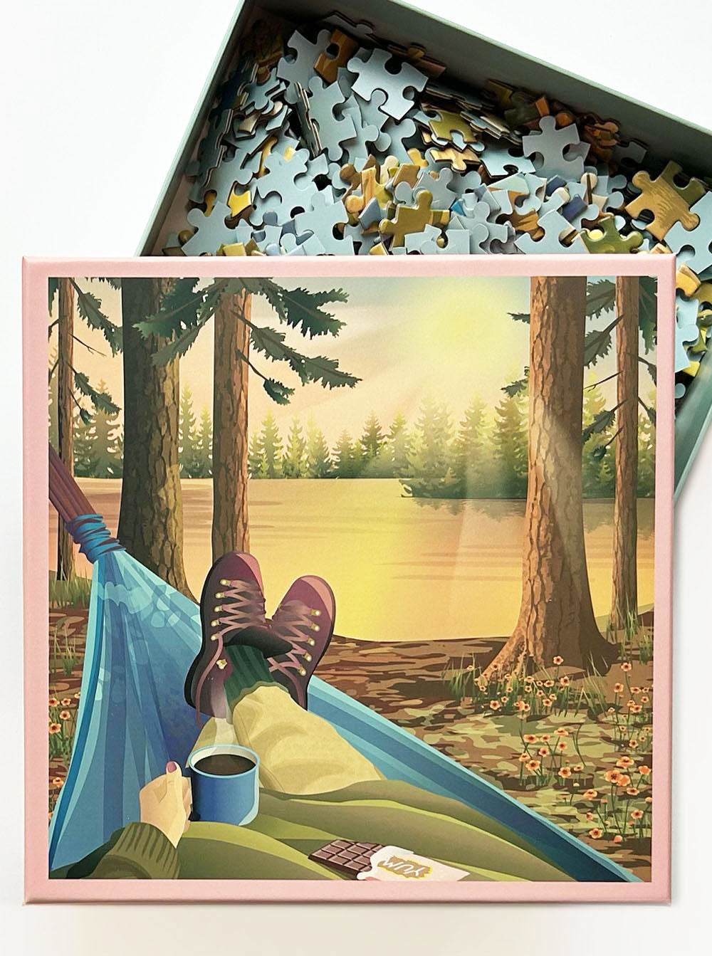 HIKING & ME - puslespil med 500 brikker