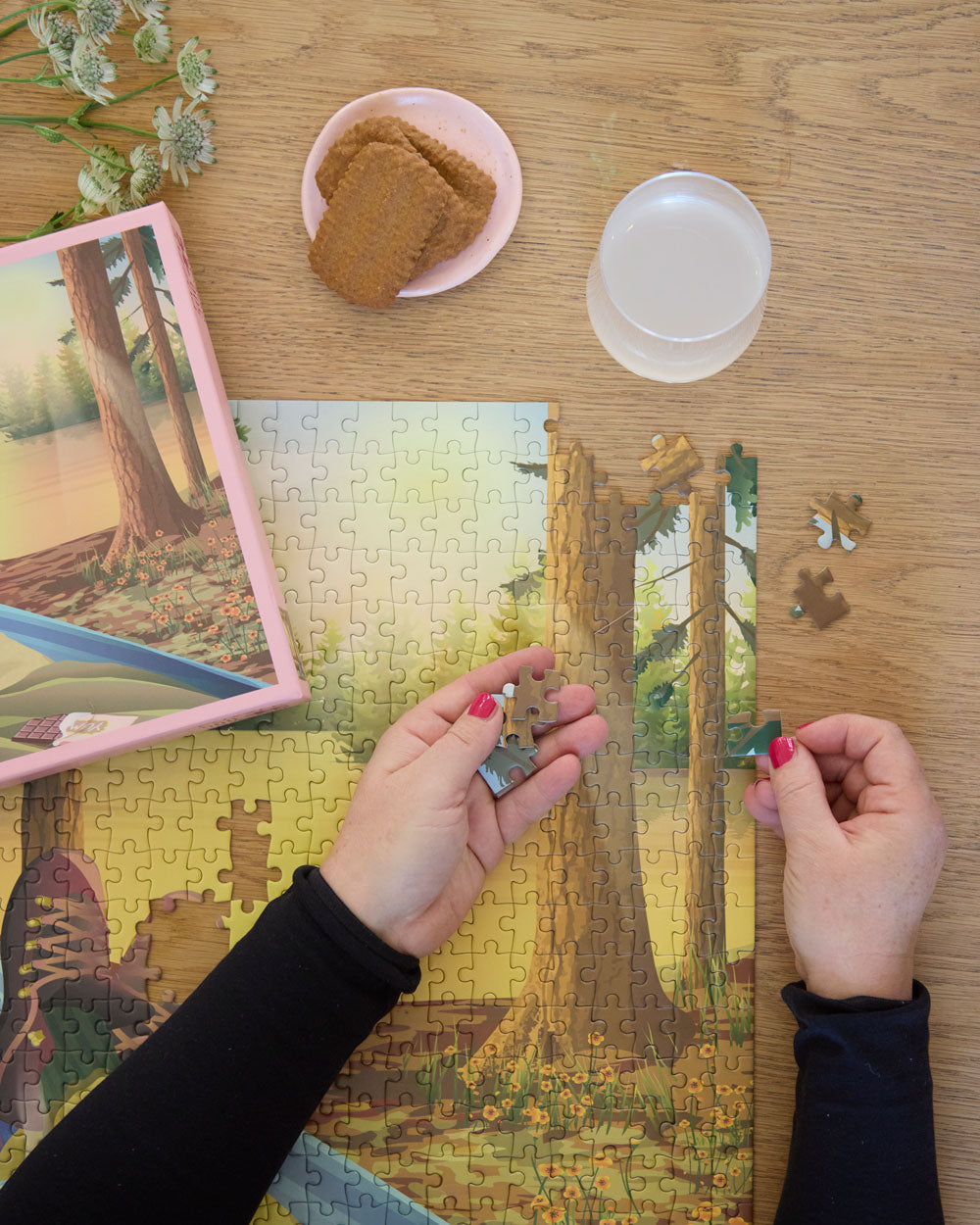 HIKING & ME - puslespil med 500 brikker