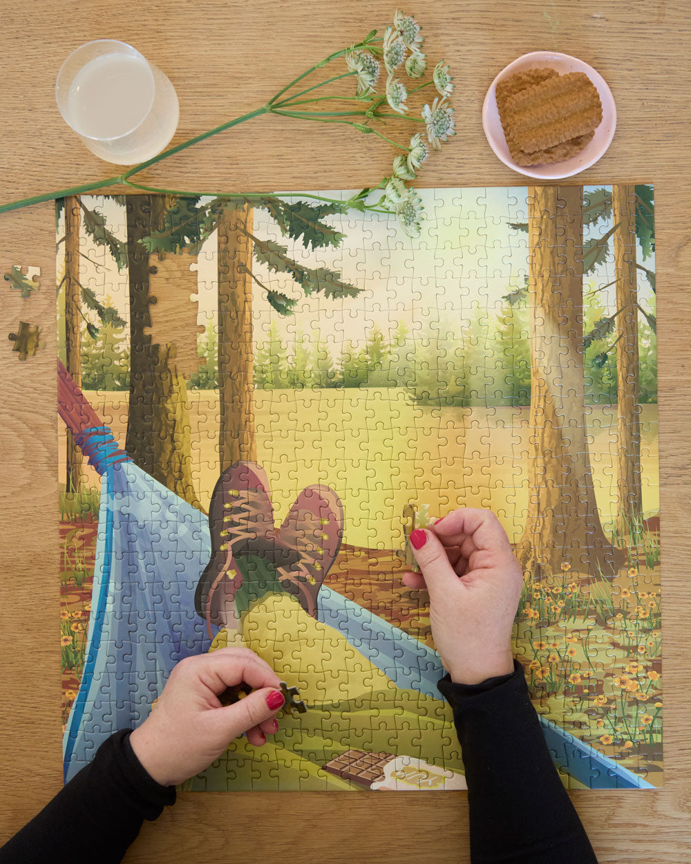 HIKING & ME - puslespil med 500 brikker