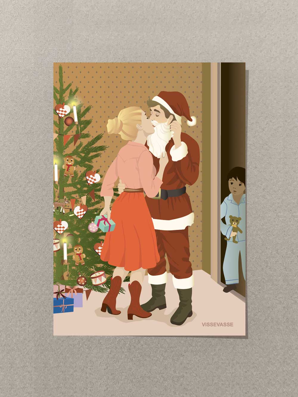 I SAW MOMMY KISSING... - minikort