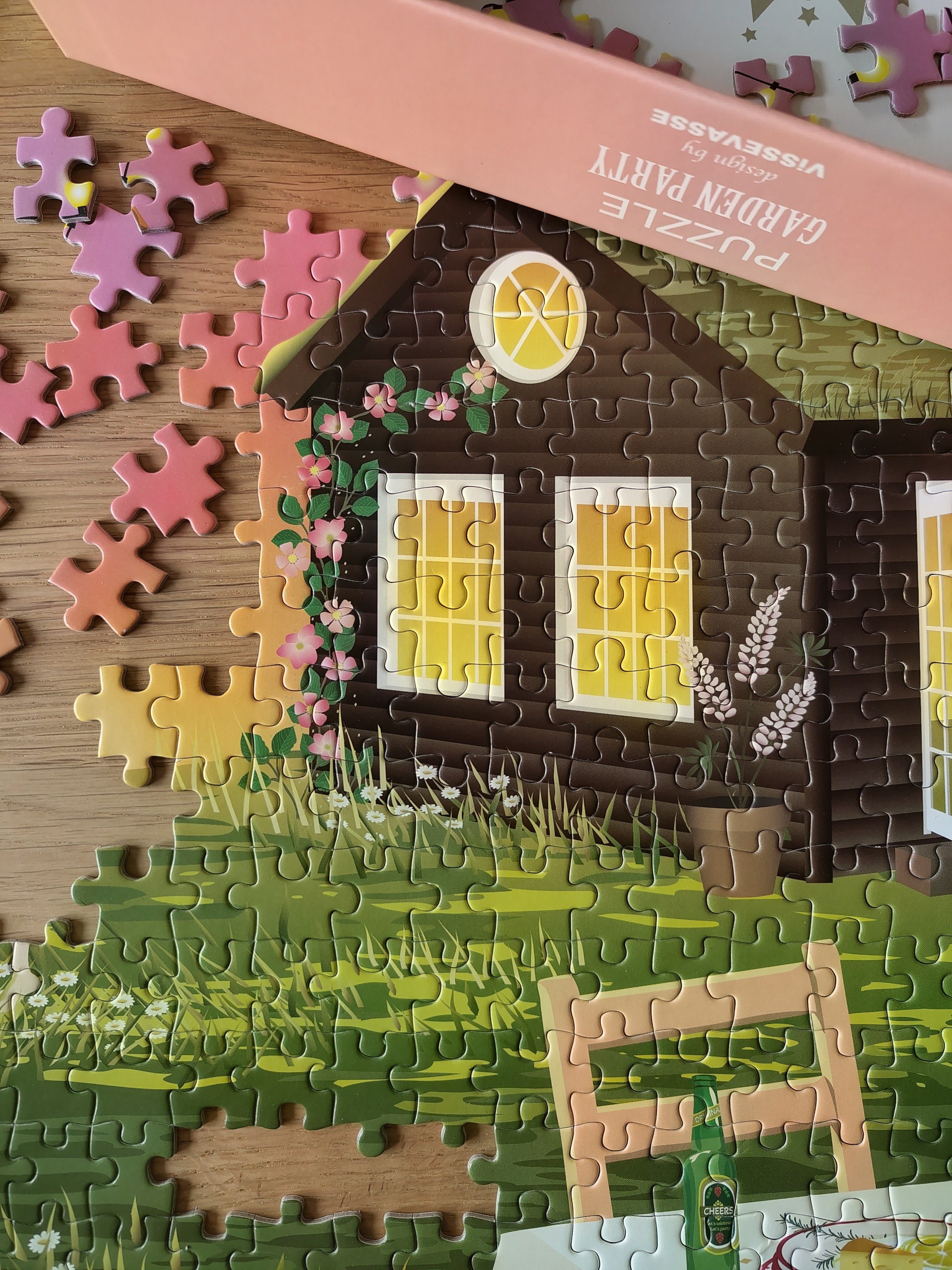 GARDEN PARTY - puslespil med 1000 brikker
