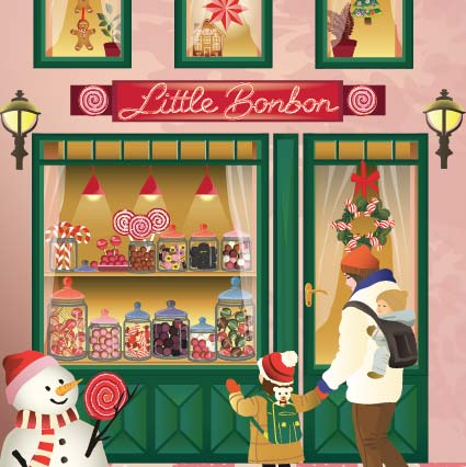 LITTLE BONBON - puslespil med 150 brikker