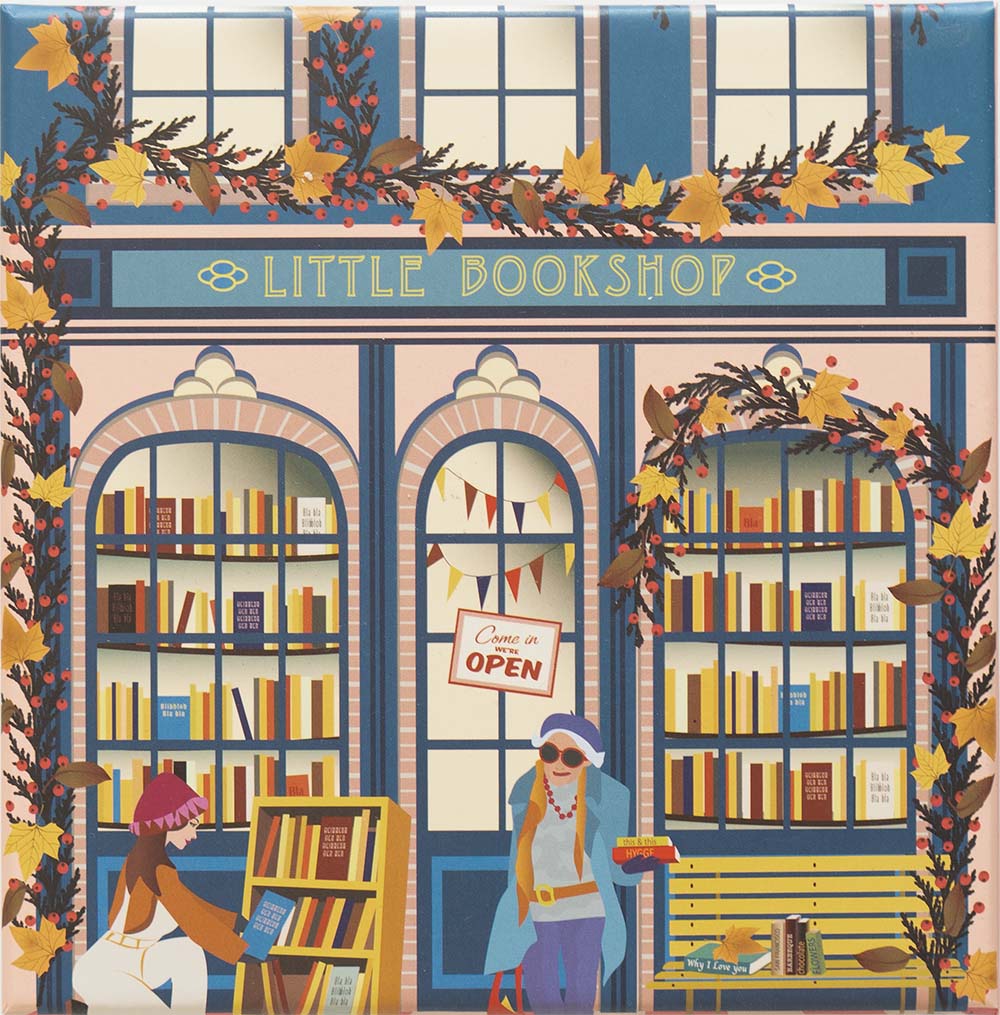 LITTLE BOOK SHOP - puslespil med 150 brikker