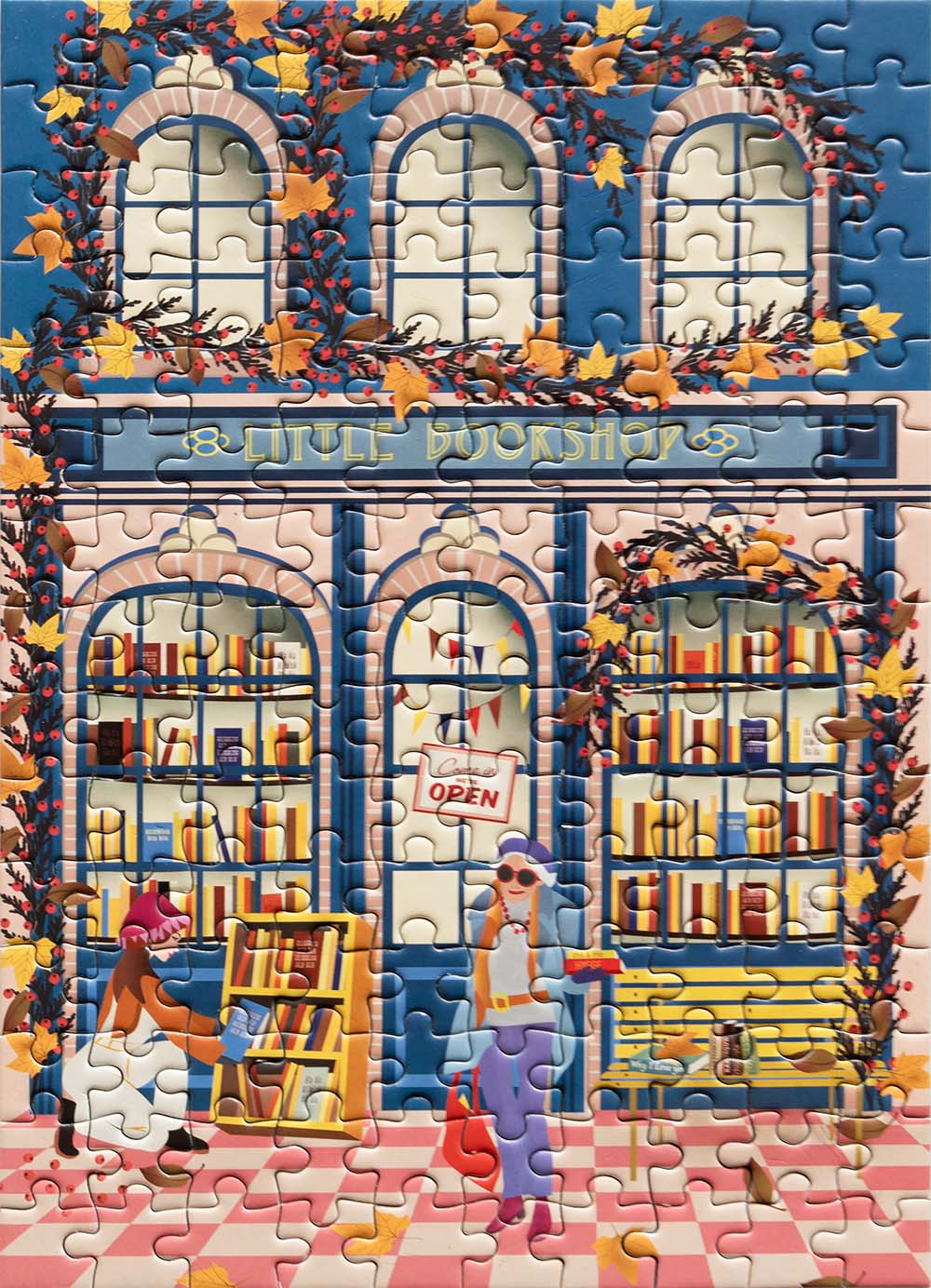 LITTLE BOOK SHOP - puslespil med 150 brikker