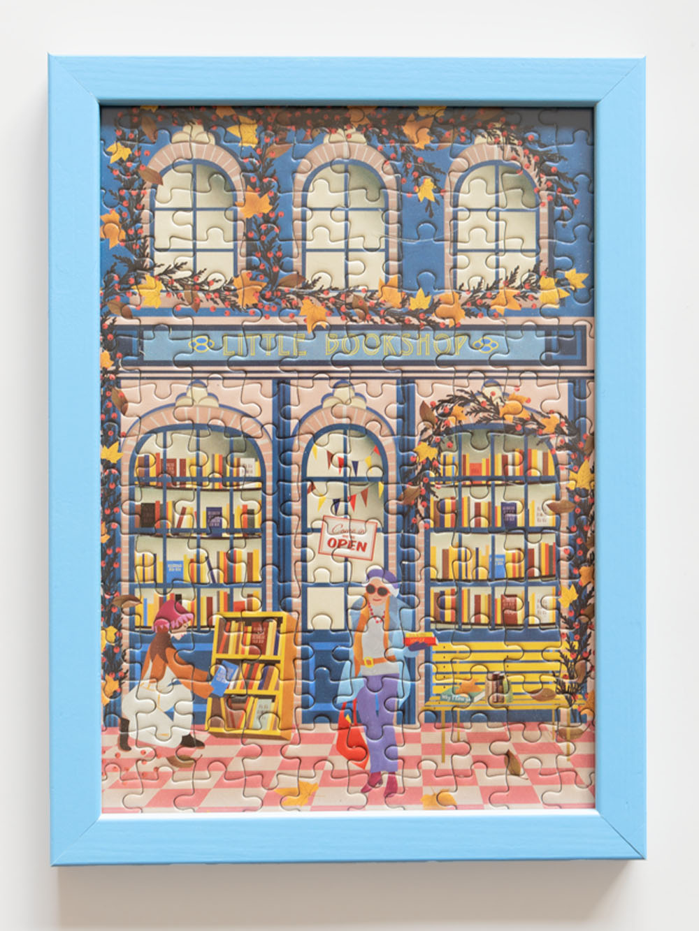 LITTLE BOOK SHOP - puslespil med 150 brikker