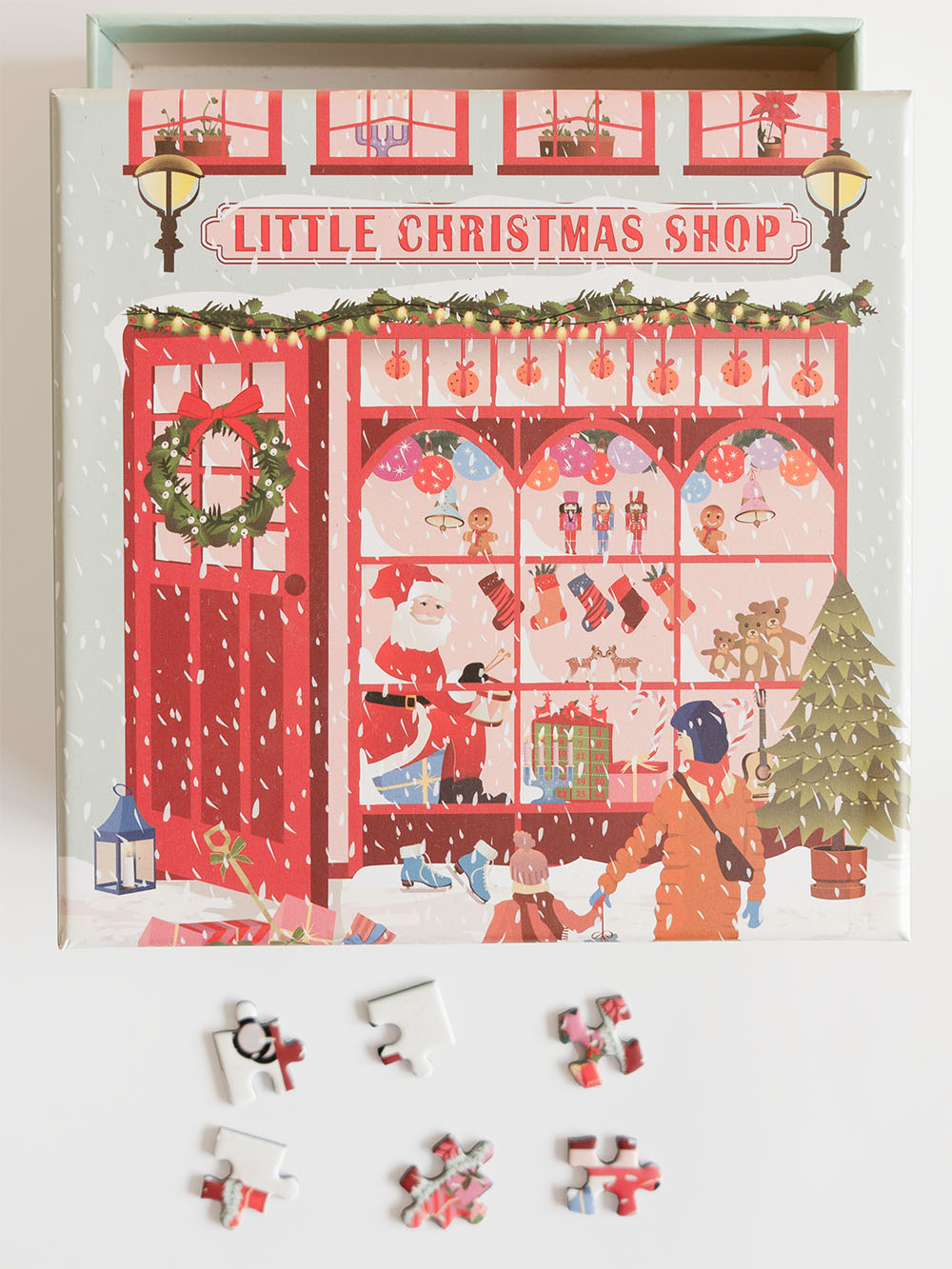 Little Christmas Shop - julepuslespil med 150 brikker fra ViSSEVASSE