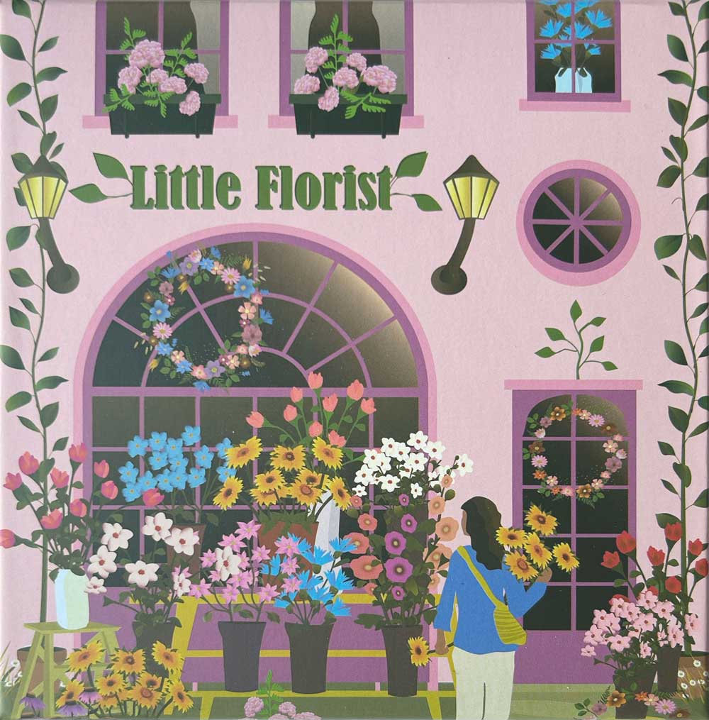 Little florist puslespil med 150 brikker fra ViSSEVASSE