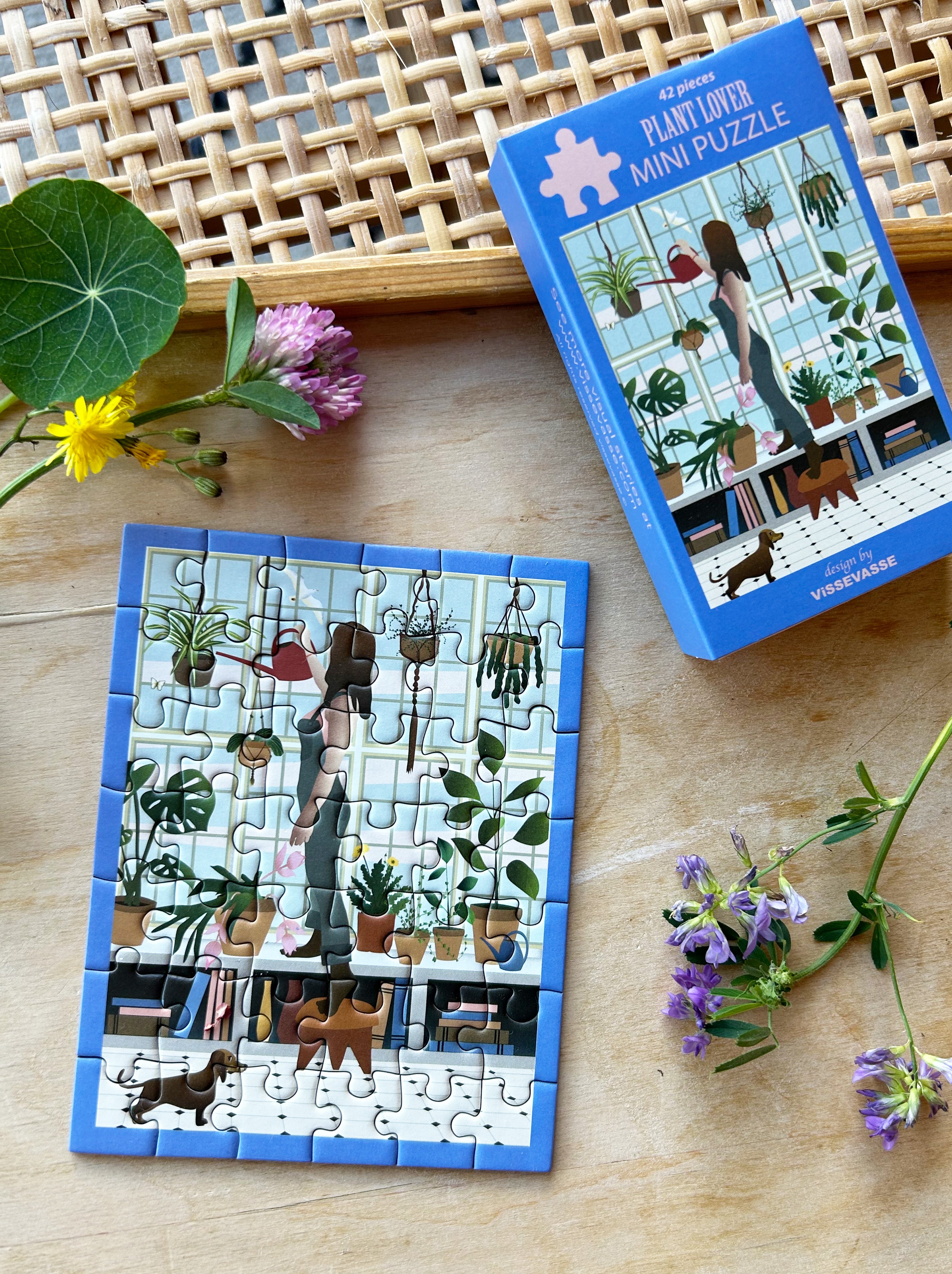 Din gave - Plant Lover mini puslespil