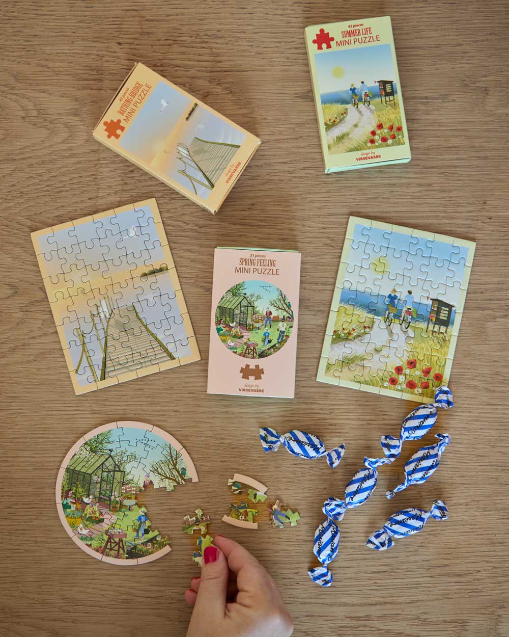 Bathing bridge - mini puzzle