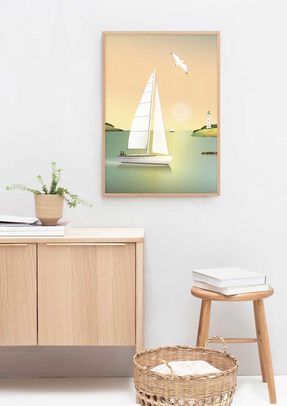 SAILBOAT - plakat