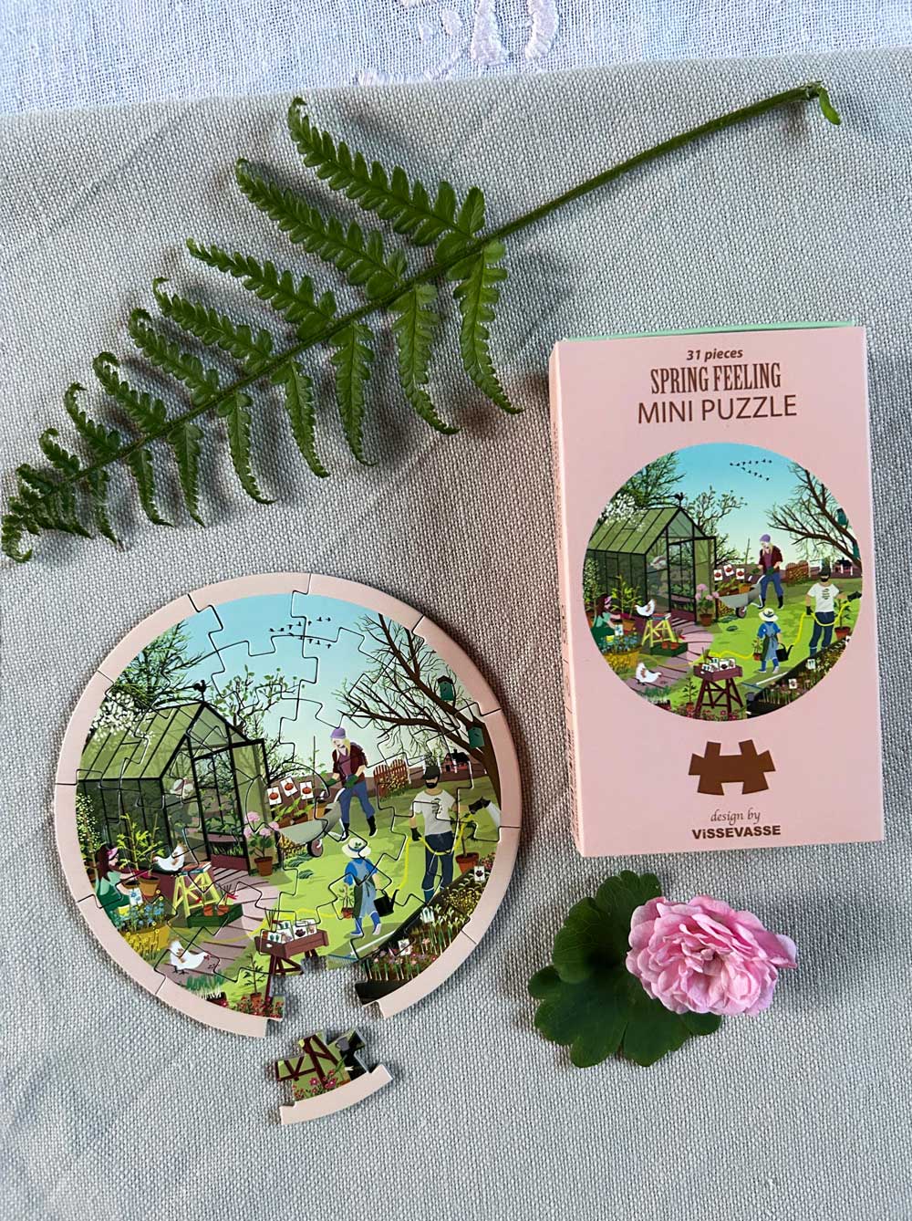 SPRING FEELING - mini puzzle