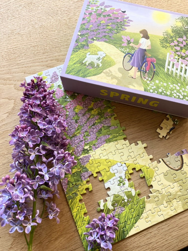 SPRING - puslespil med 300 brikker