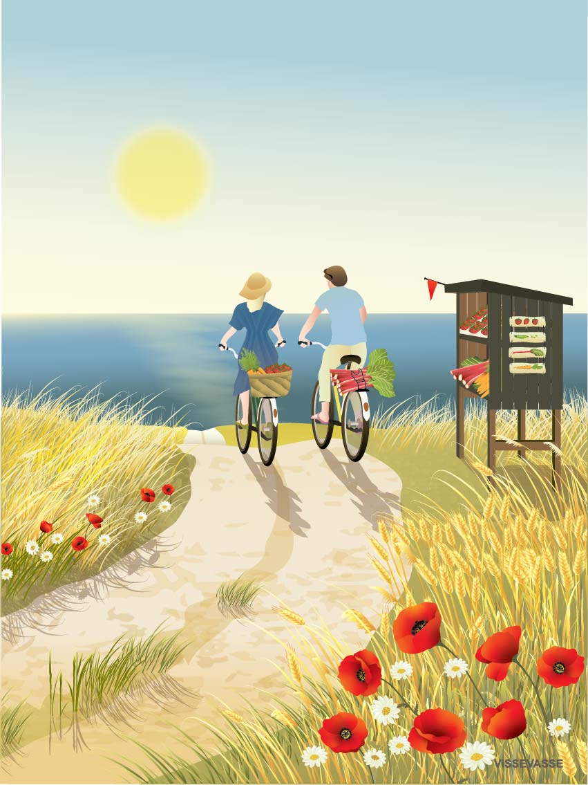 Summer life - sommerplakat fra ViSSEVASSE