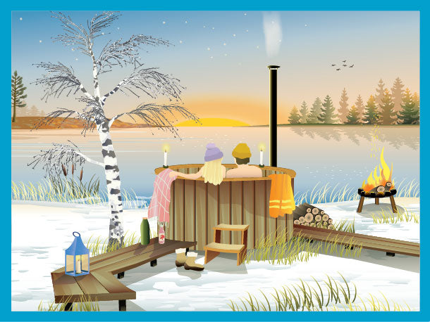 WINTER - puslespil med 300 brikker