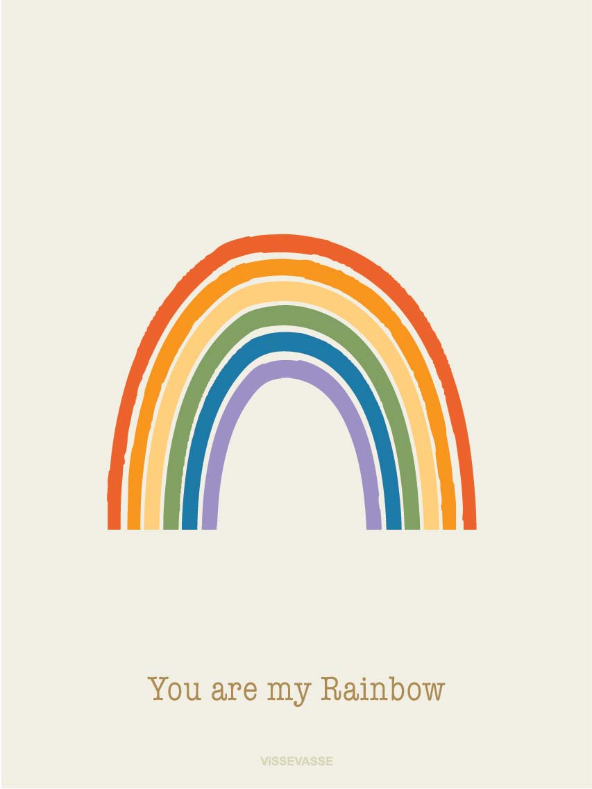 YOU ARE MY RAINBOW - kort