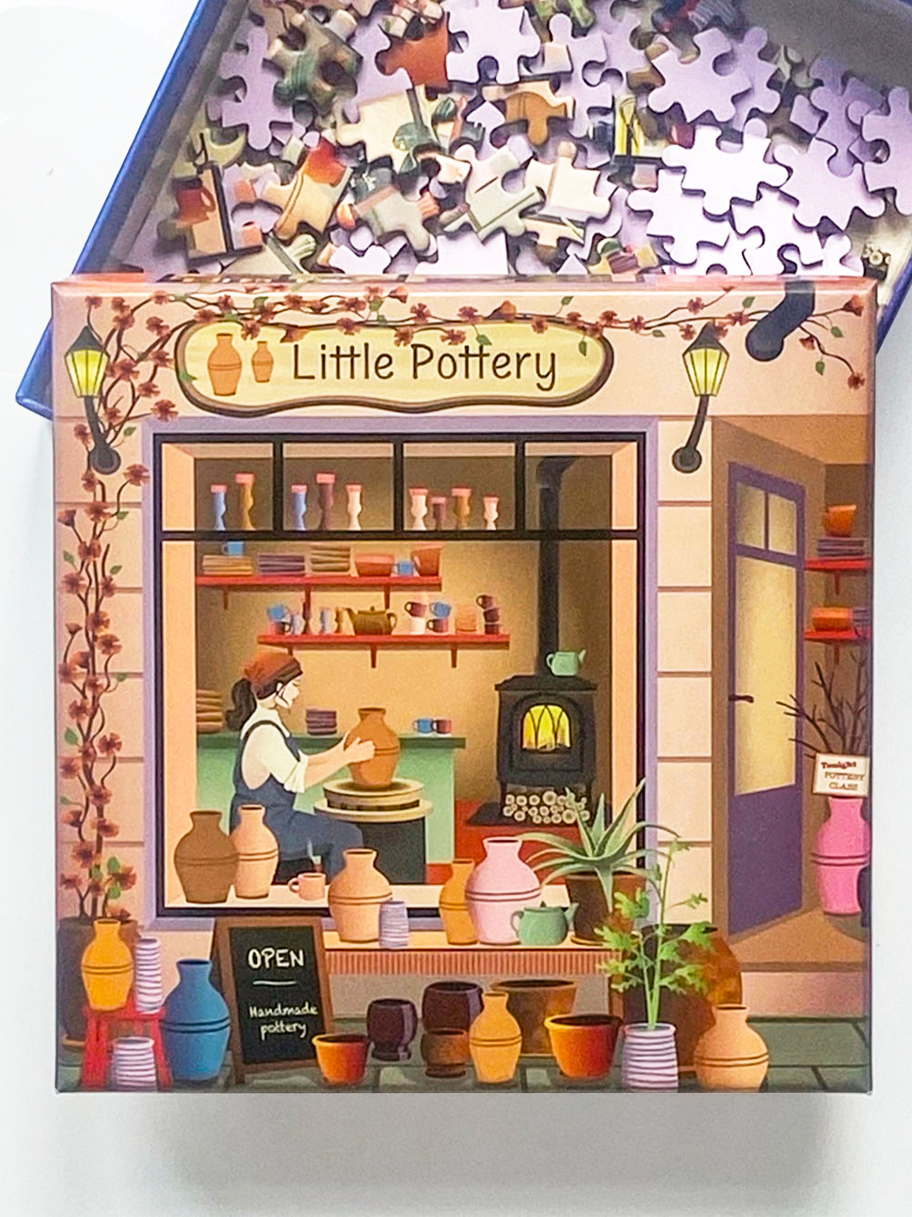 LITTLE POTTERY - puslespil med 150 brikker