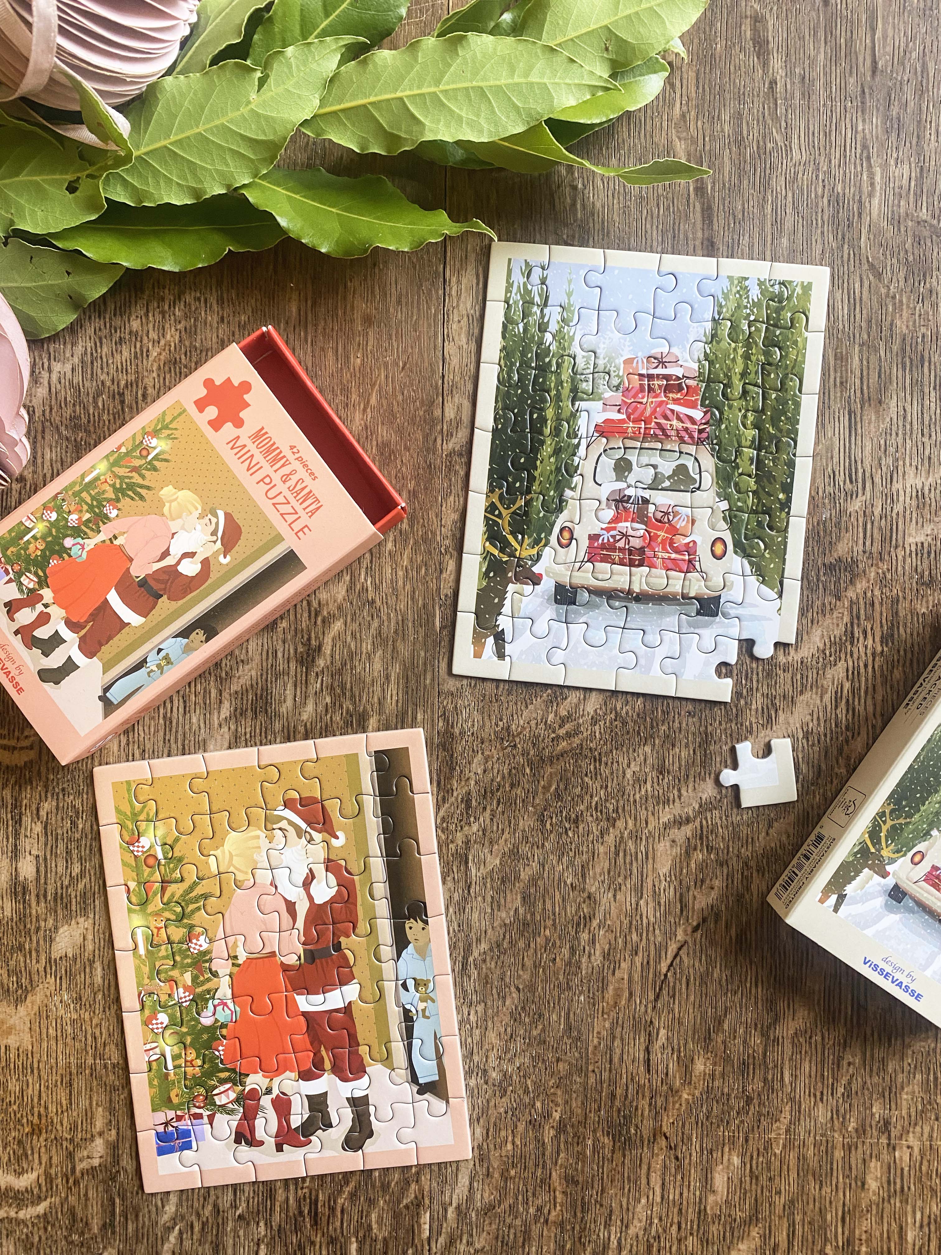 MOMMY & SANTA - mini puzzle
