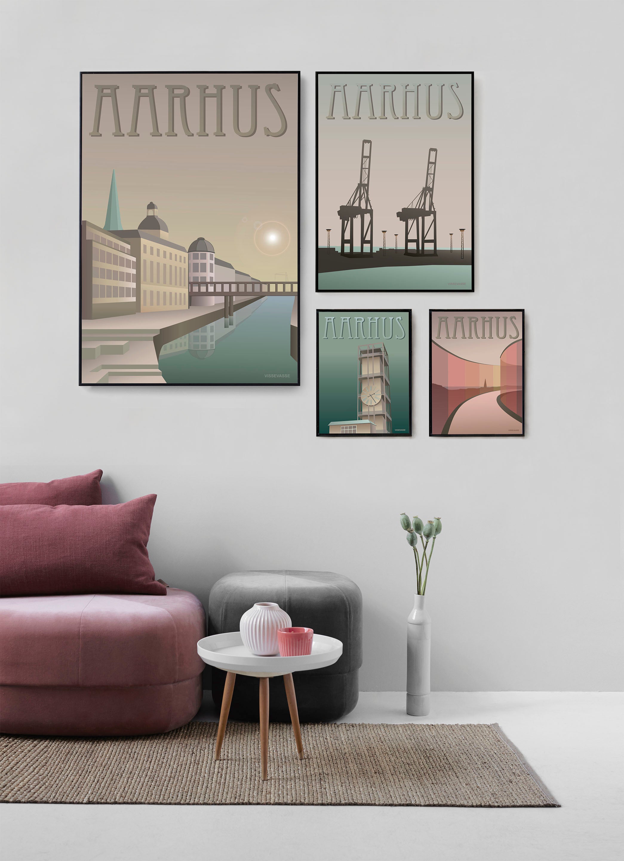 AARHUS Havnen - plakat - ViSSEVASSE