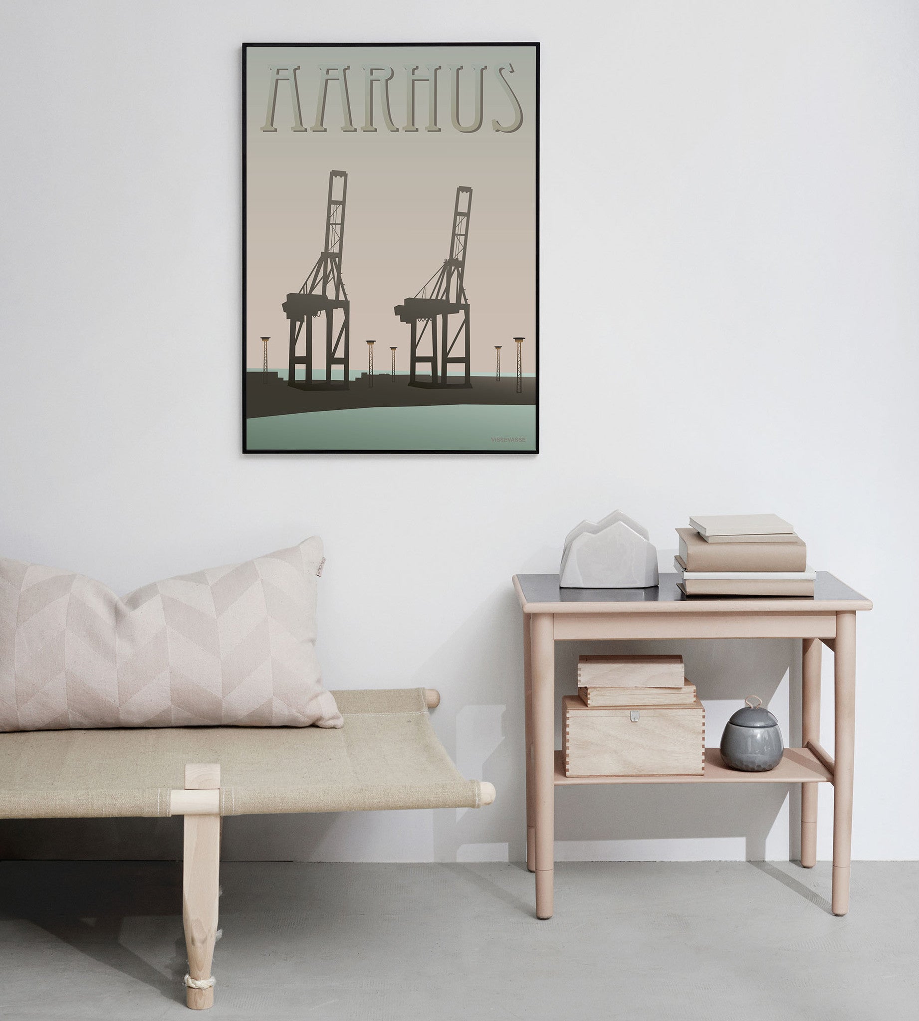 AARHUS Havnen - plakat - ViSSEVASSE