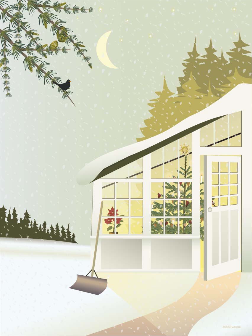 Christmas in the Greenhouse - plakat - ViSSEVASSE