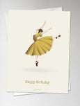 Happy Birthday - ballerina - ViSSEVASSE
