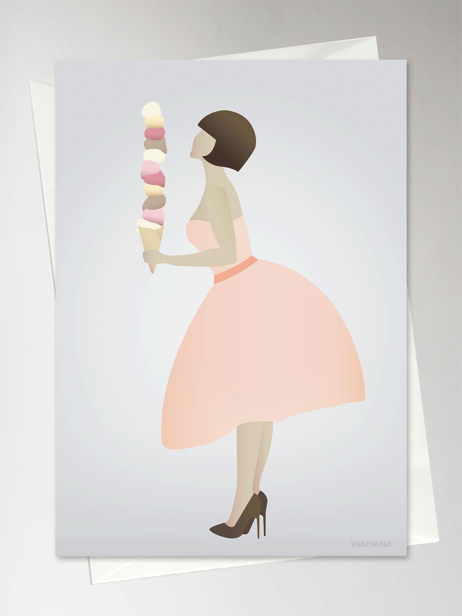 ICE CREAM LADY - Kort - ViSSEVASSE