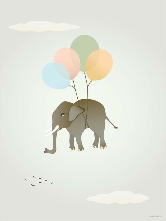 Elefant FLYING - Se den plakat til – ViSSEVASSE