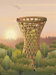 Skovtårnet plakat fra ViSSEVASSE