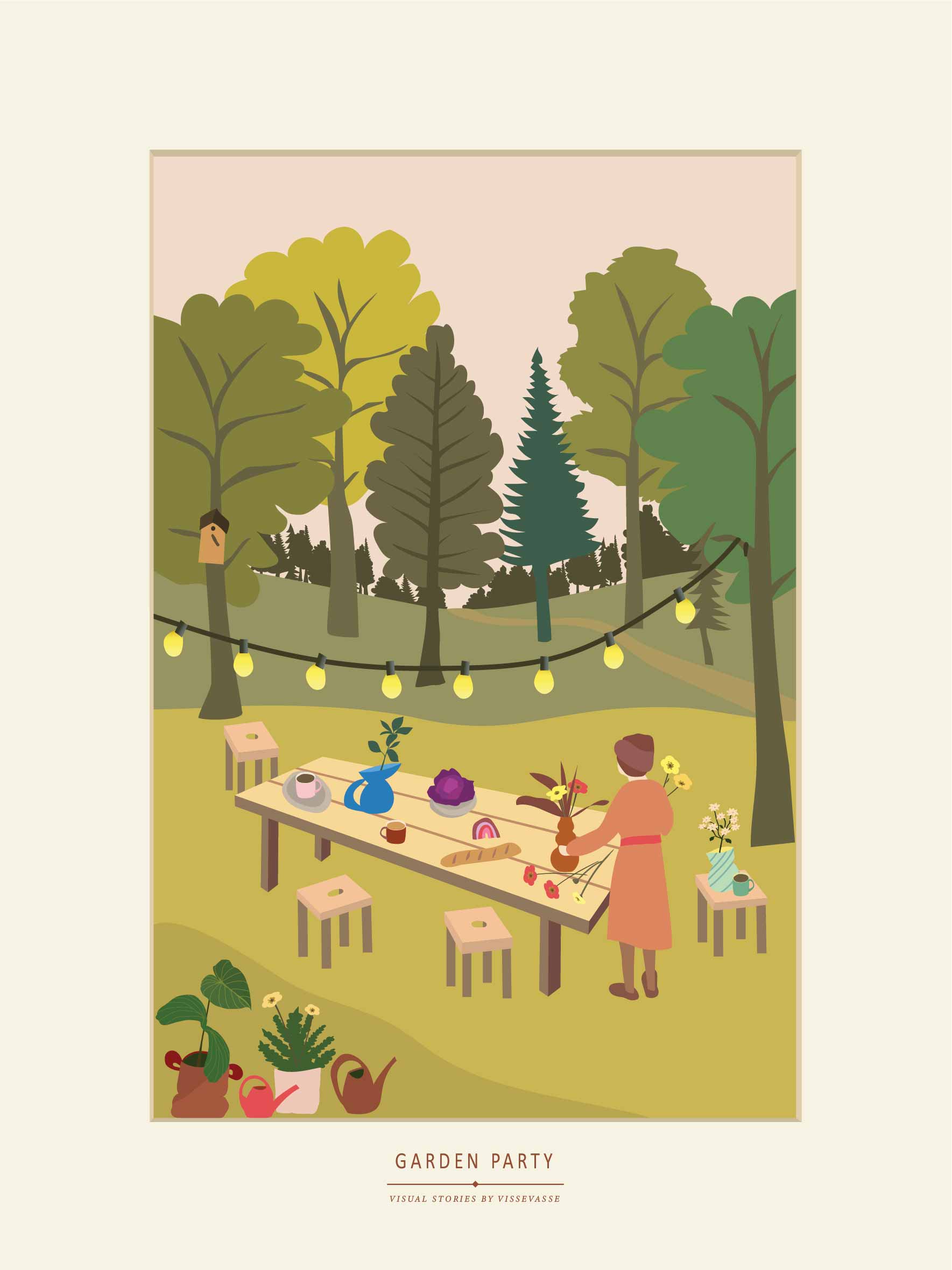 GARDEN PARTY - plakat