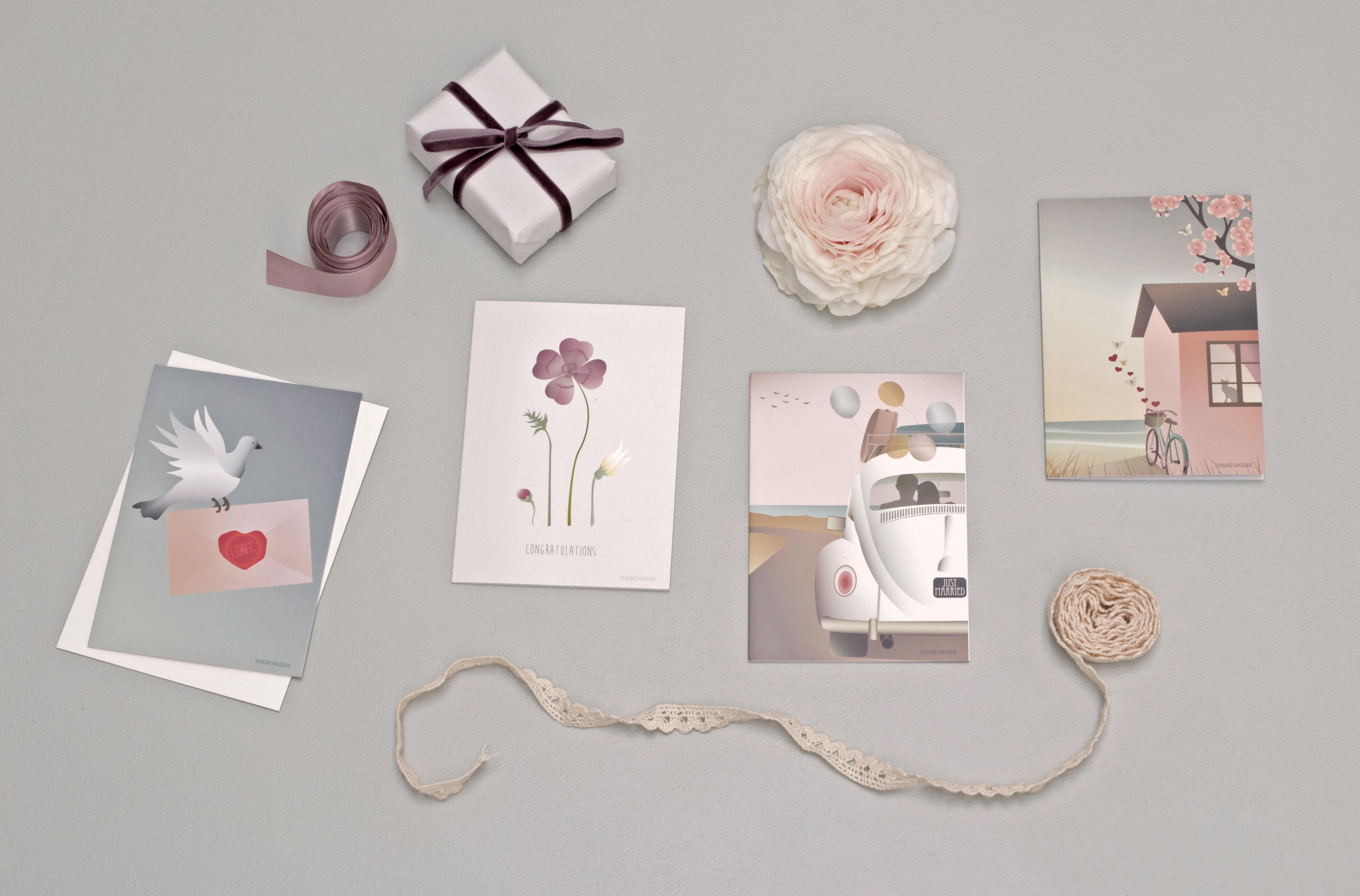 LOVE LETTER - Kort - ViSSEVASSE