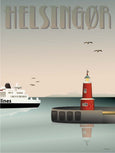 Helsingør - Havnen - plakat - ViSSEVASSE